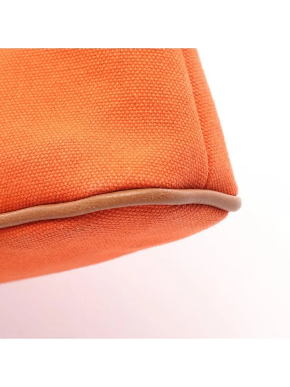 Hermes Pouch Bolide 20 Mini Orange Fu Canvas